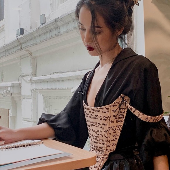 Handmade Corset Renaissance Style - Picture 6 of 7